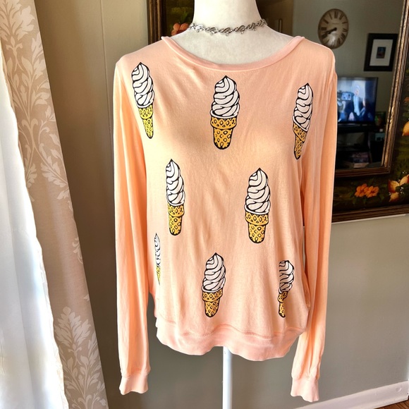 Wildfox Tops - Wildfox Ice Cream Cone TShirt